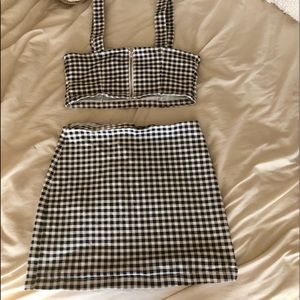 Forever 21 Gingham Set